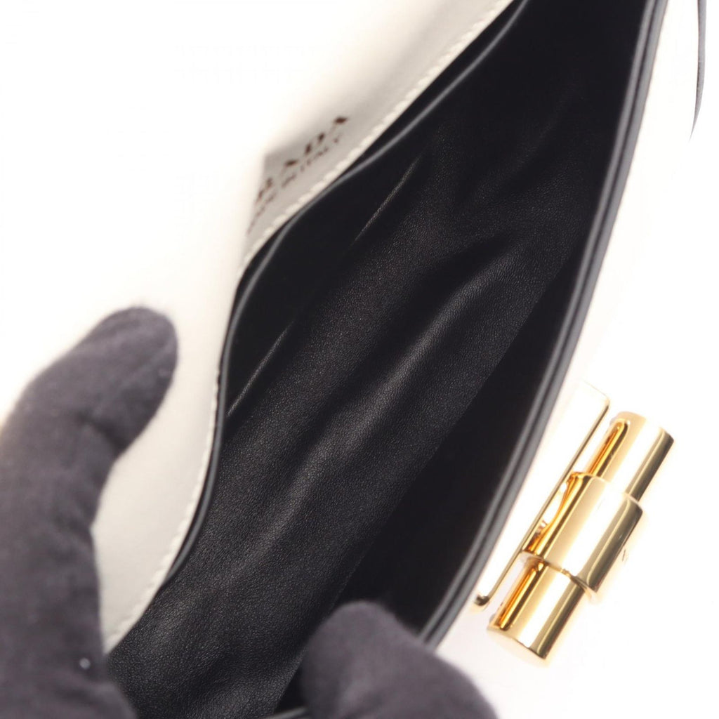 Prada Shoulder Bag City Calfskin White Leather — view 3