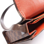 Louis Vuitton Shoulder Bag Tribeca Carre Damier Ebene Canvas Leather — view 7