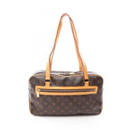 Louis Vuitton Shoulder Bag Cite GM Monogram Canvas Leather
