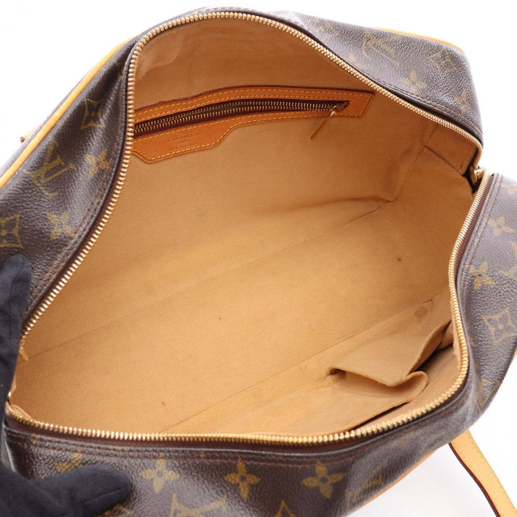 Louis Vuitton Shoulder Bag Cite GM Monogram Canvas Leather — view 3