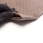 Celine Tote Bag Macadam Brown Canvas Leather — view 7