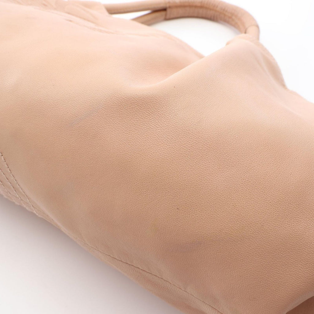 Loewe Anagram Nappa Aire Beige Leather Handbag — view 8