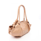 Loewe Anagram Nappa Aire Beige Leather Handbag — view 2