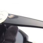 Chanel Sunglasses CC Logo Black Eyewear — view 8