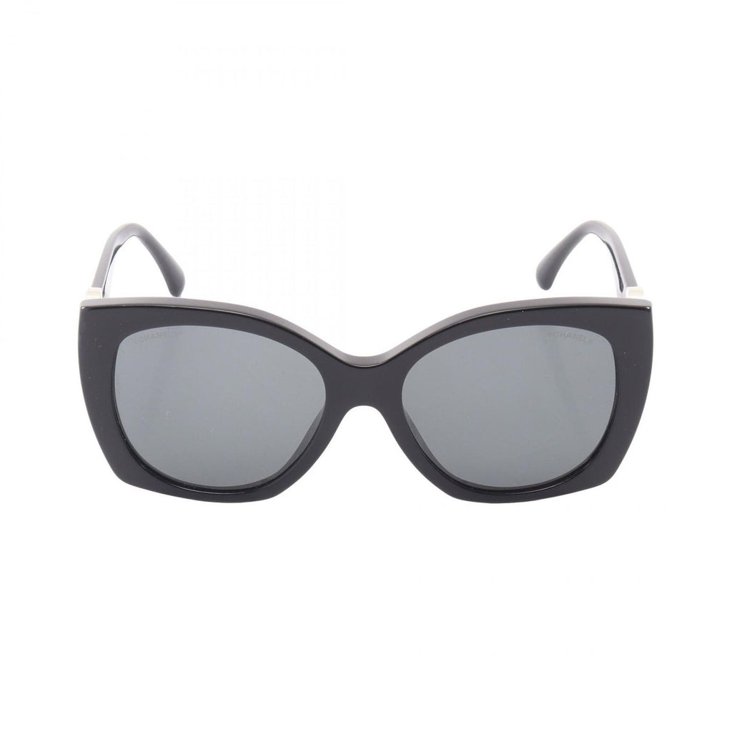 Chanel Sunglasses CC Logo Black Eyewear
