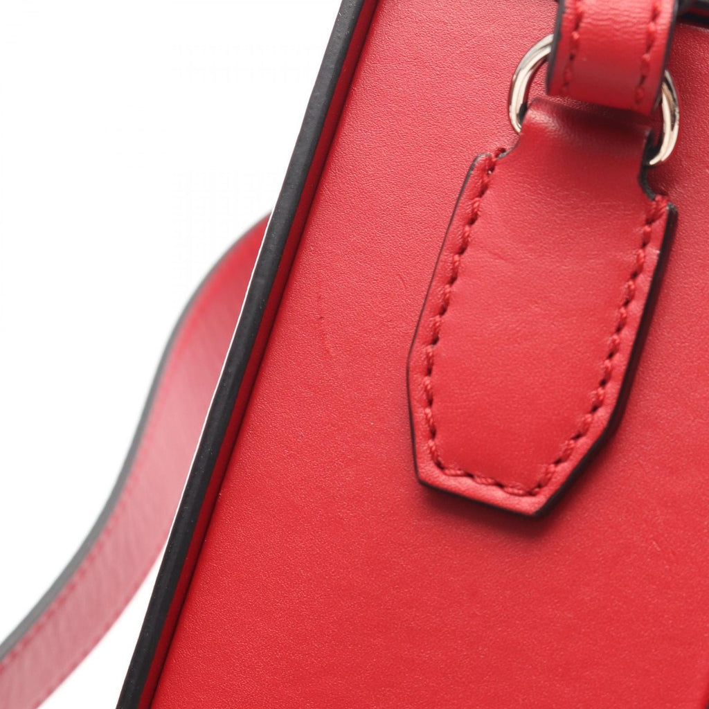 Fendi Shoulder Bag Box Red Leather — view 5