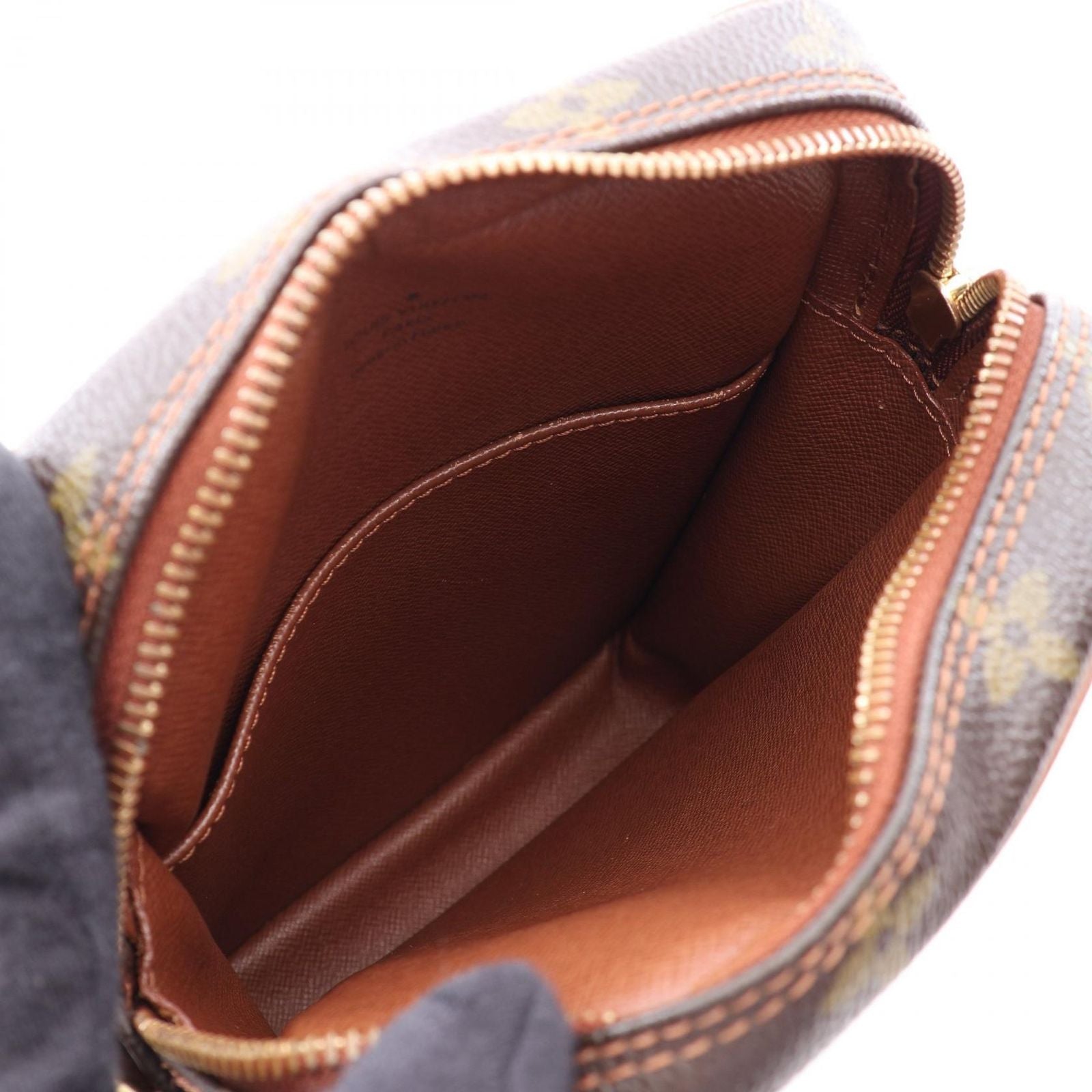 Louis Vuitton Shoulder Bag Comme Des Garcons Petit Malso Monogram Canvas Leather — view 3