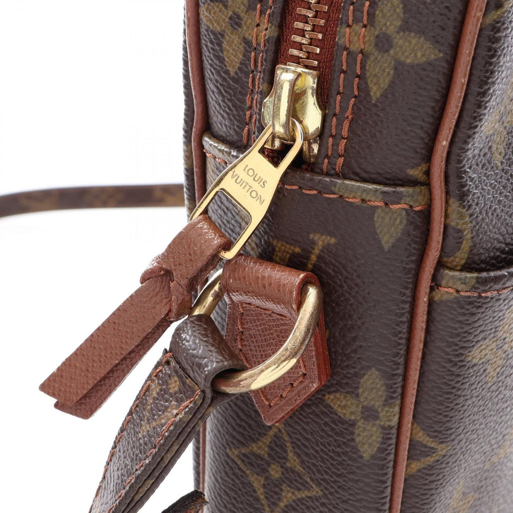 Louis Vuitton Shoulder Bag Comme Des Garcons Petit Malso Monogram Canvas Leather — view 7