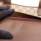 Gucci Tote Bag GG Campus 019 Beige Brown Leather — view 8