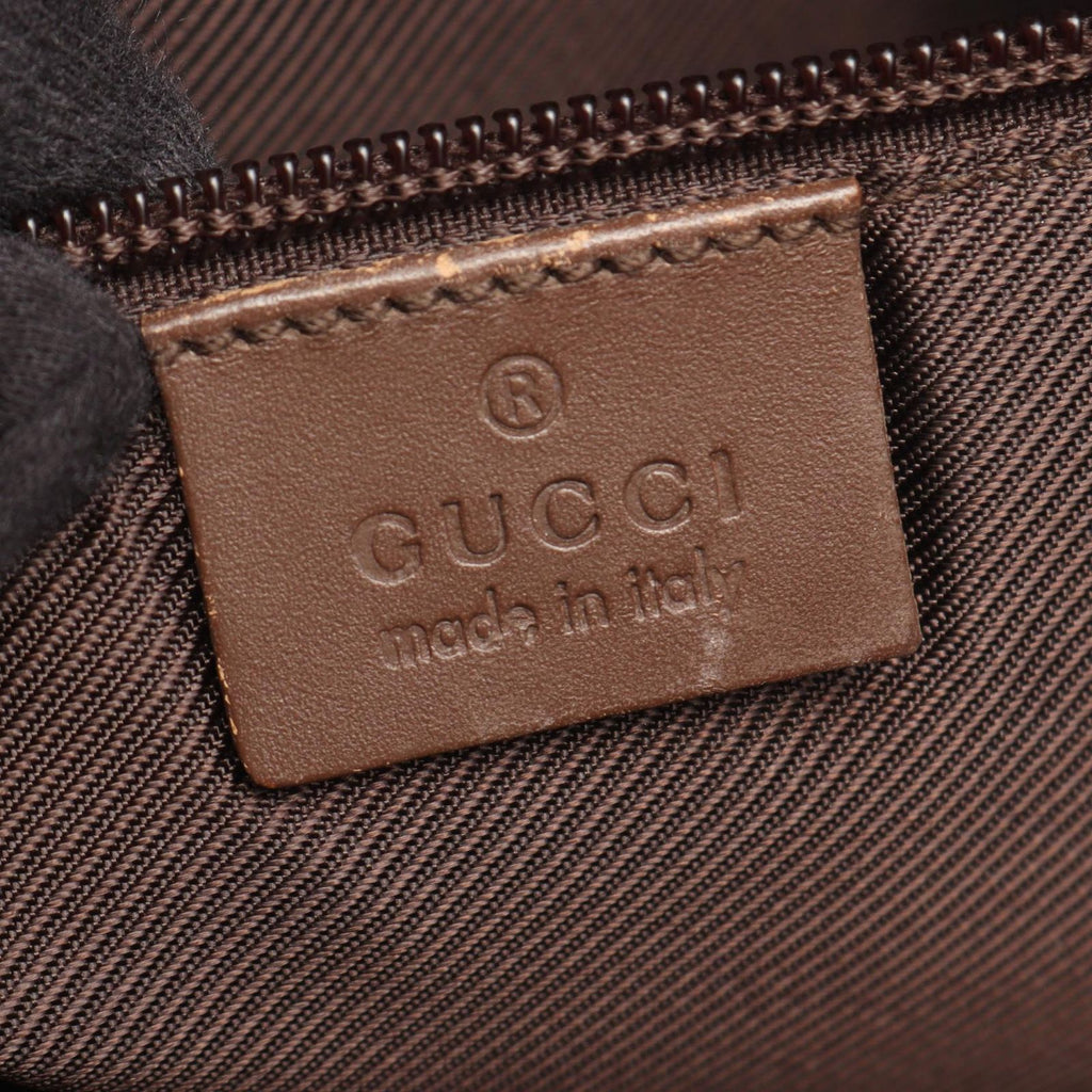 Gucci Tote Bag GG Campus 019 Beige Brown Leather — view 4