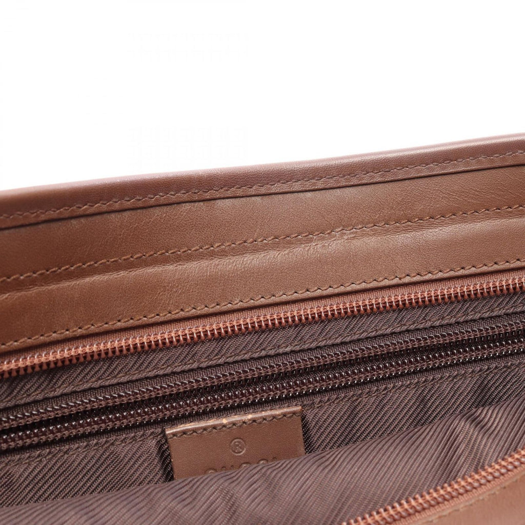 Gucci Tote Bag GG Campus 019 Beige Brown Leather — view 7