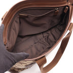 Gucci Tote Bag GG Campus 019 Beige Brown Leather — view 3