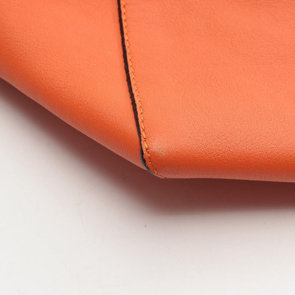 Loewe Tote Bag Anagram Orange Leather — view 7