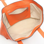 Loewe Tote Bag Anagram Orange Leather — view 3