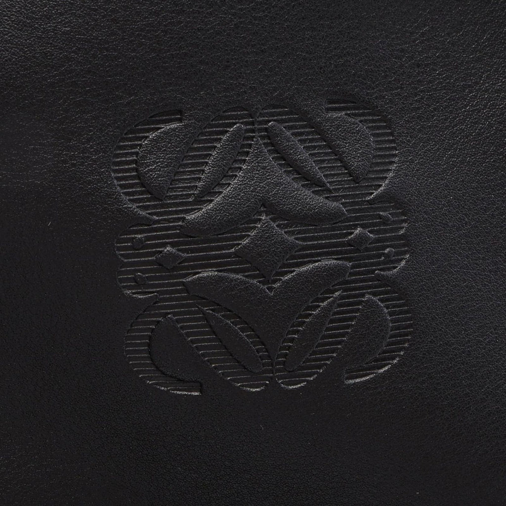 Loewe Anagram 2-Way Black Leather Handbag — view 4