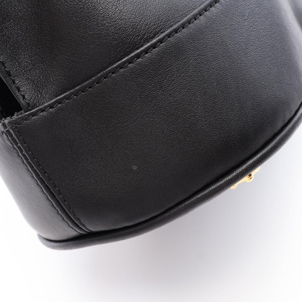 Loewe Anagram 2-Way Black Leather Handbag — view 5
