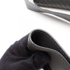Bottega Veneta Shoulder Bag Intrecciato Gray Leather — view 8