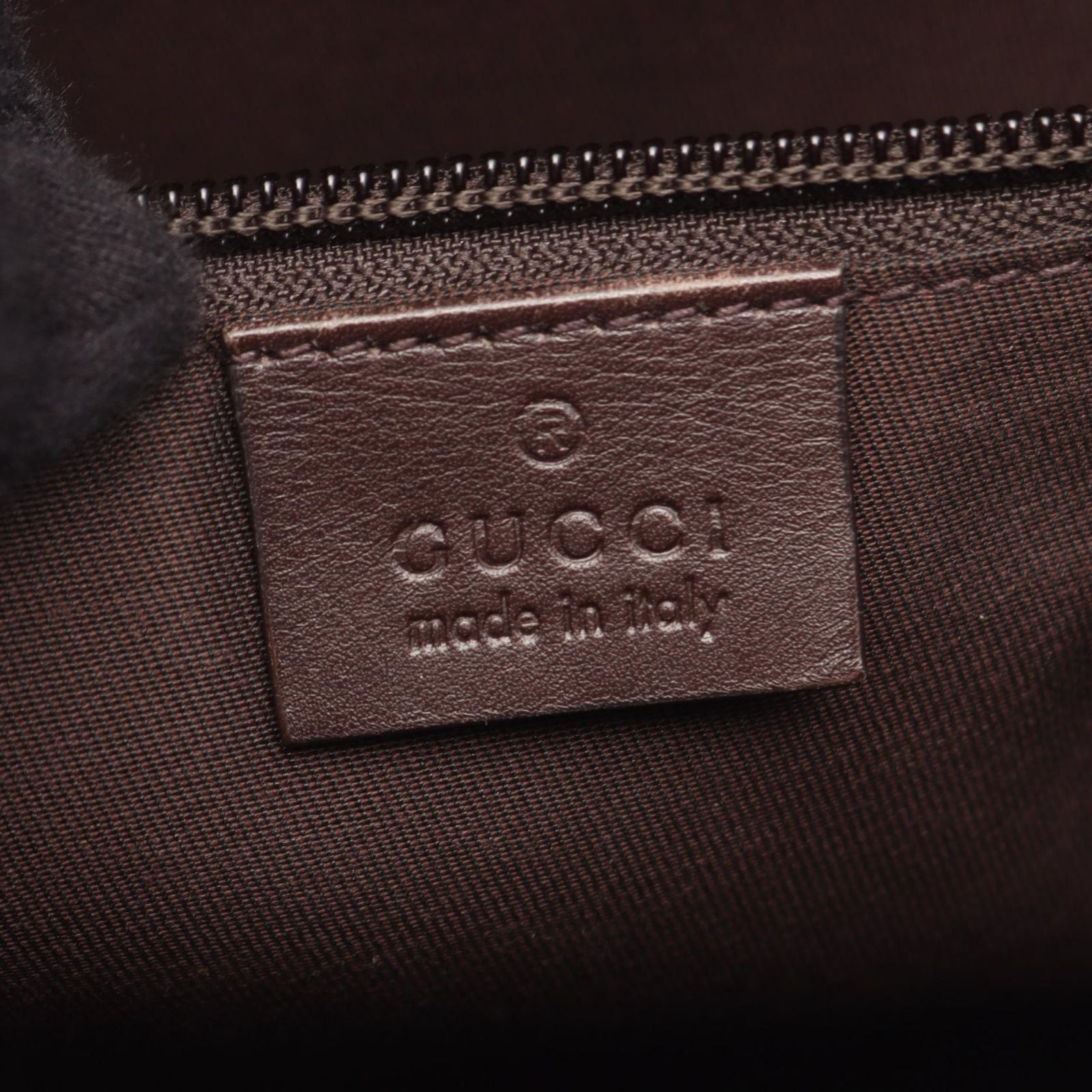 Gucci Shoulder Bag GG Campus Beige Brown Leather — view 4