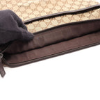Gucci Shoulder Bag GG Campus Beige Brown Leather — view 7