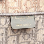 Dior Tote Bag Book Oblique Gray White — view 4