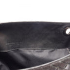 Bottega Veneta Shoulder Bag Intrecciato Black Leather — view 5