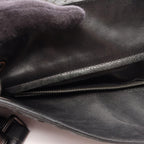 Bottega Veneta Shoulder Bag Intrecciato Black Leather — view 7