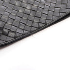 Bottega Veneta Shoulder Bag Intrecciato Black Leather — view 8