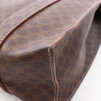 Celine Tote Bag Macadam Brown Canvas Leather — view 8