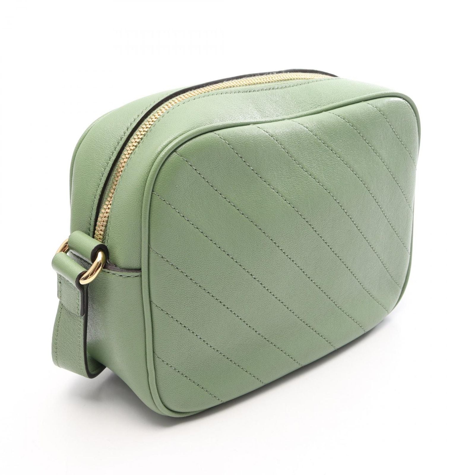 Gucci Shoulder Bag Blondie Green Leather — view 2