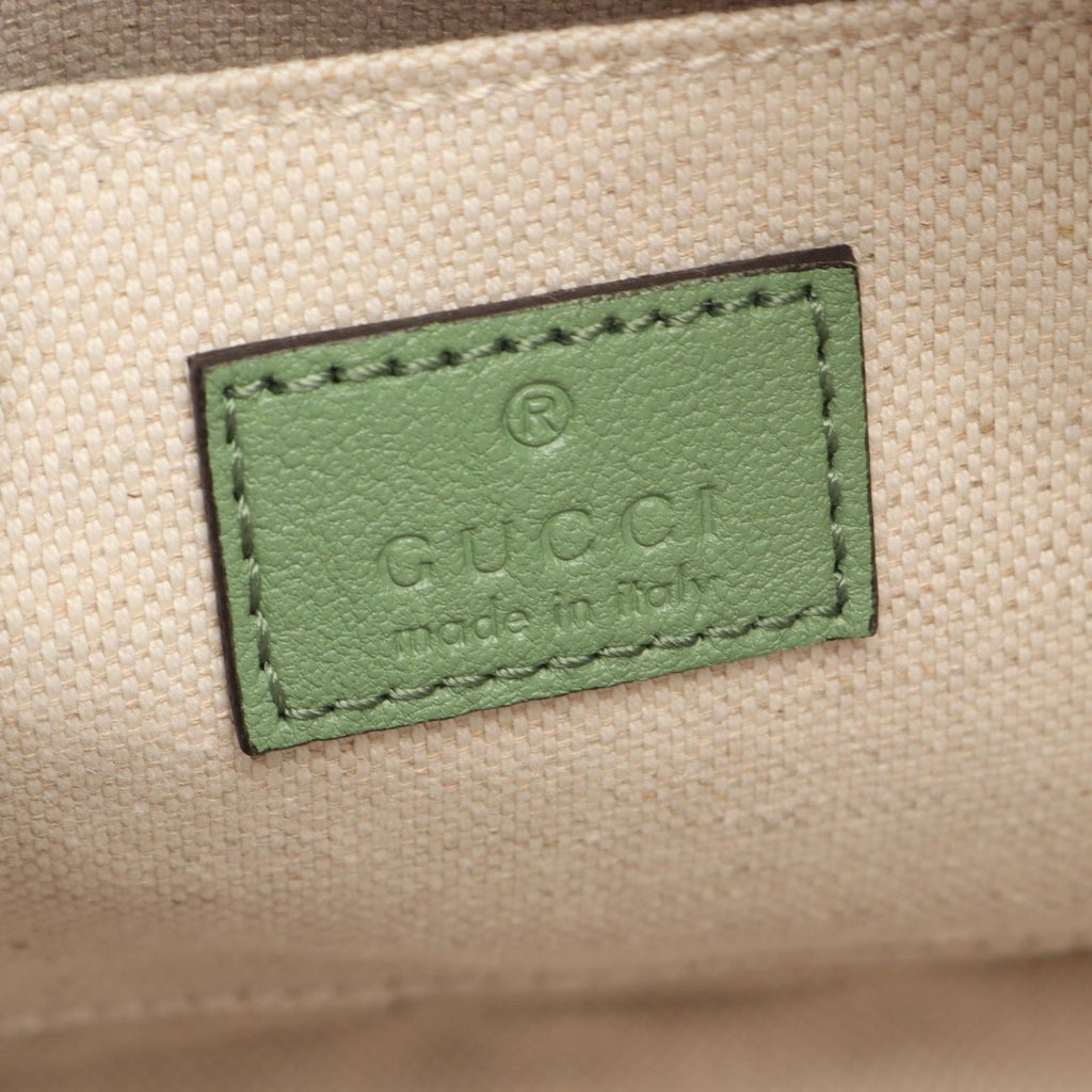 Gucci Shoulder Bag Blondie Green Leather — view 4