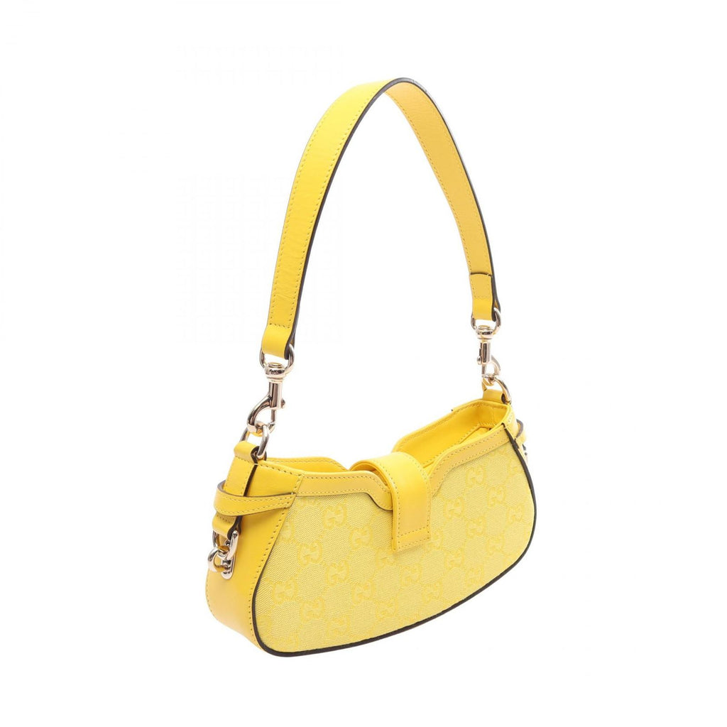 Gucci Shoulder Bag Moonside Mini GG Canvas Yellow — view 2