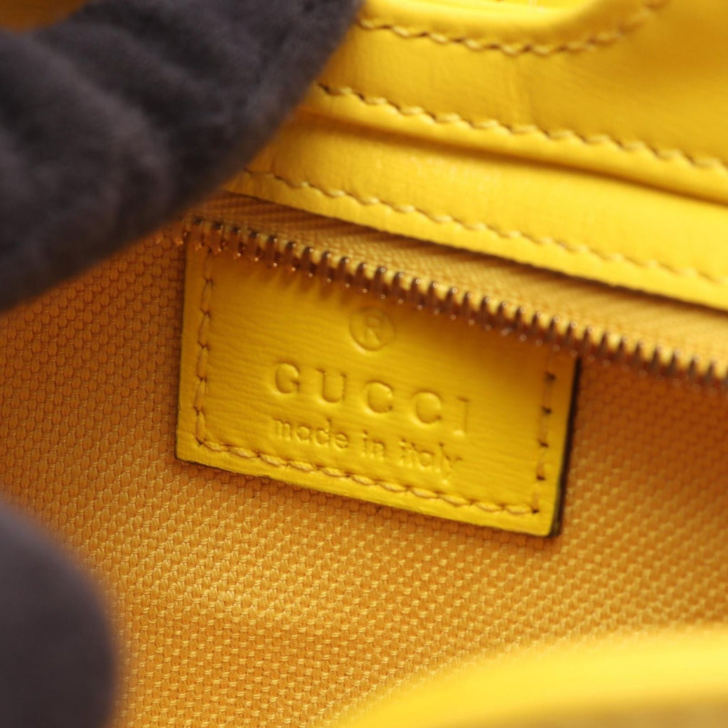 Gucci Shoulder Bag Moonside Mini GG Canvas Yellow — view 4