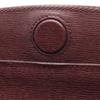 Gucci Shoulder Bag Bamboo Bordeaux Leather Tote — view 5