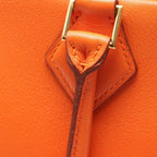Hermes Plume 32 Orange Handbag — view 6
