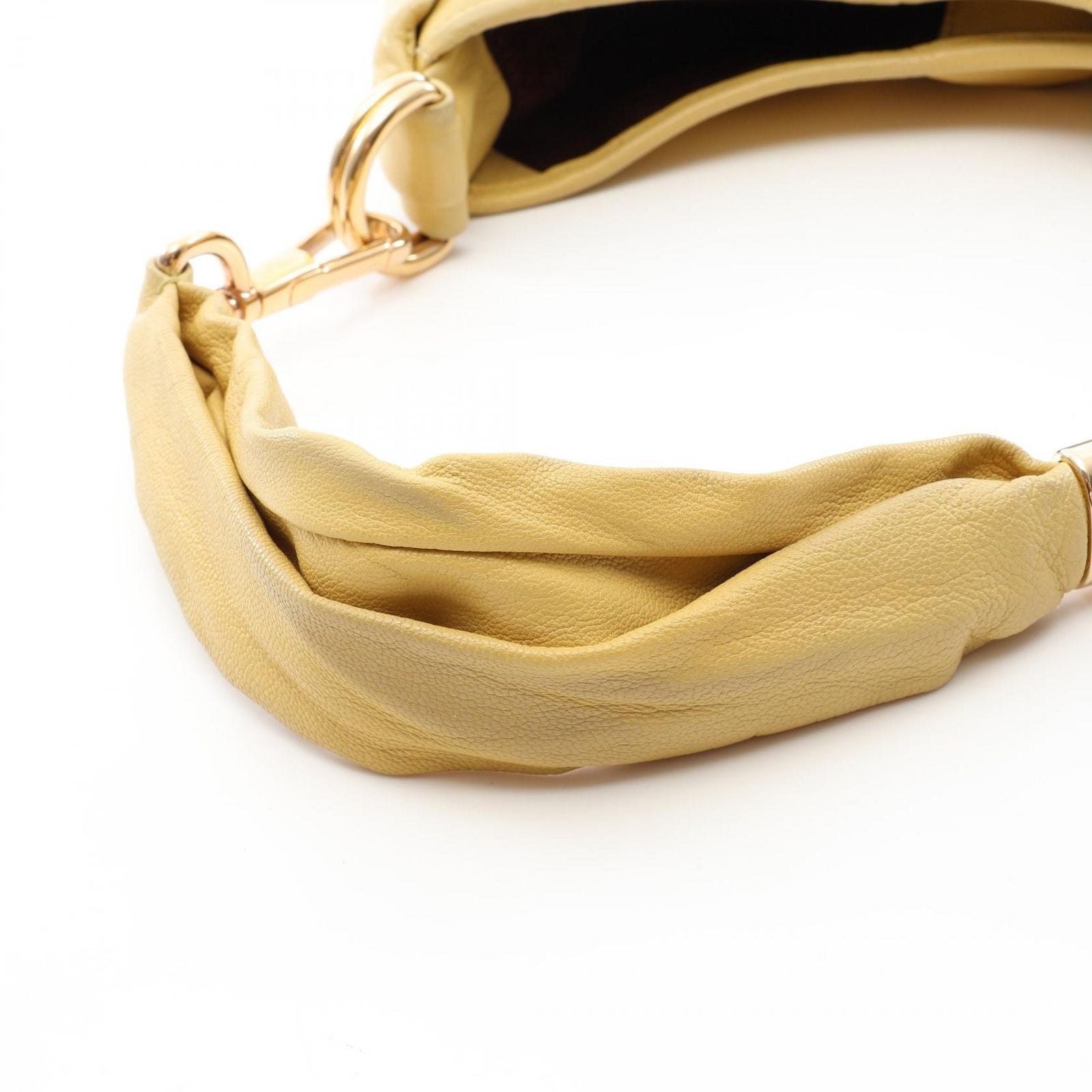 Saint Laurent Paris Shoulder Bag Tropez Yellow Leather — view 5