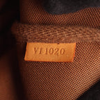 Louis Vuitton Pochette Accessory Soir Monogram Canvas Leather Handbag — view 5