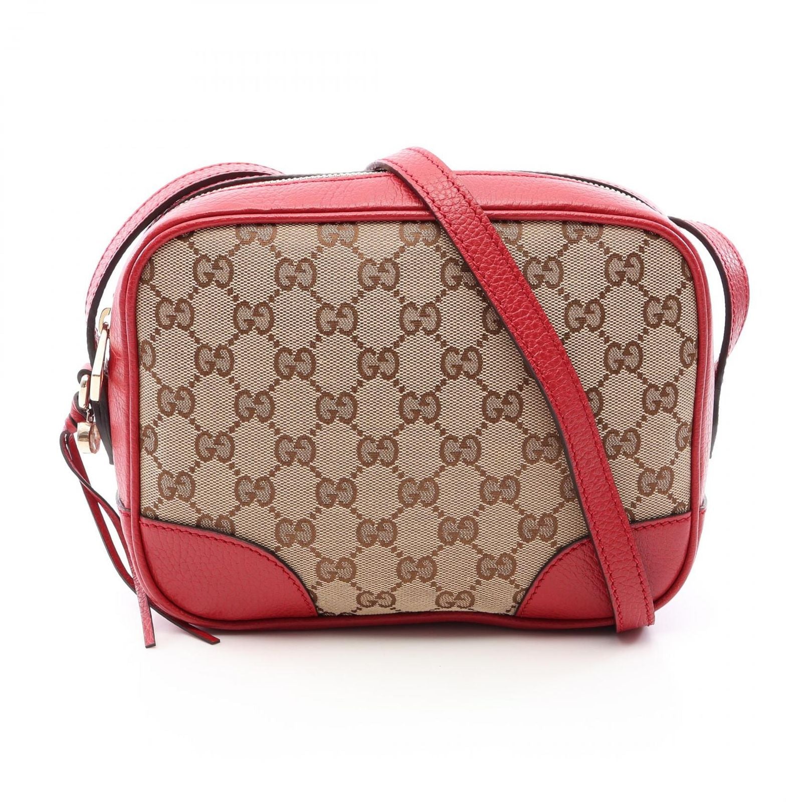 Gucci Shoulder Bag Bree GG Canvas Beige