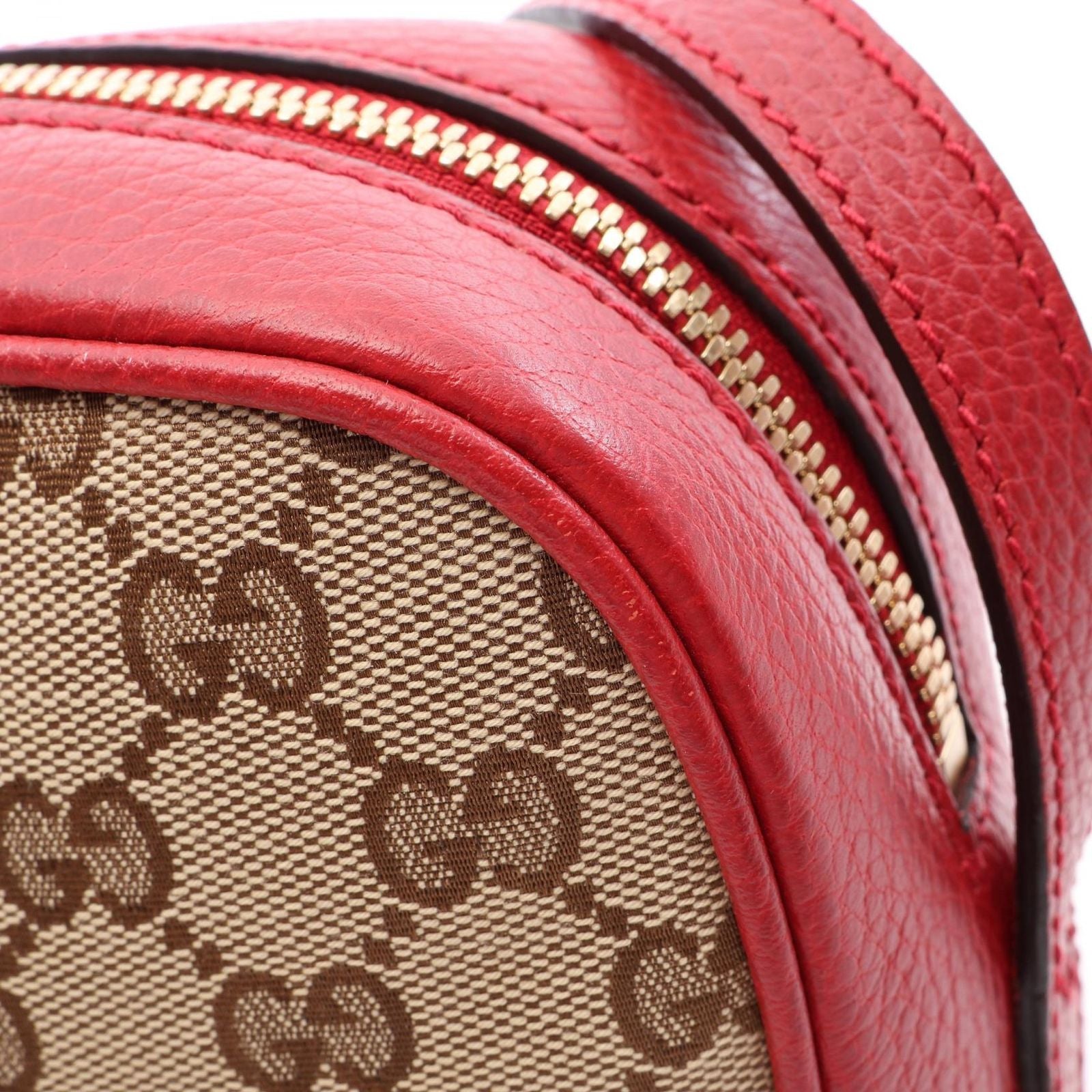 Gucci Shoulder Bag Bree GG Canvas Beige — view 7