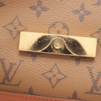 Louis Vuitton Shoulder Bag Dauphine MM 2-Way Canvas Leather — view 5