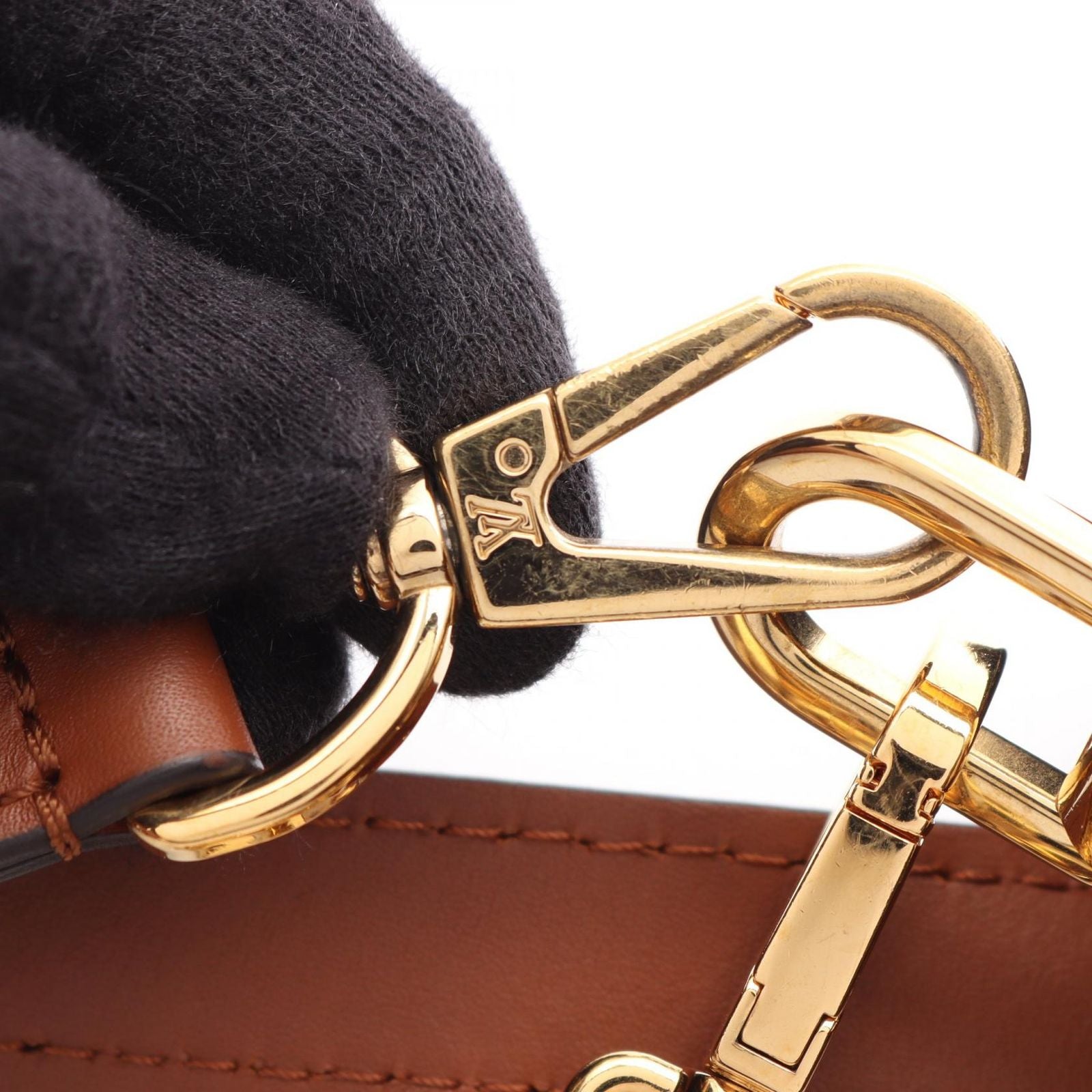 Louis Vuitton Shoulder Bag Dauphine MM 2-Way Canvas Leather — view 7