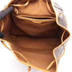 Louis Vuitton Backpack Montsouris GM Canvas Leather — view 3