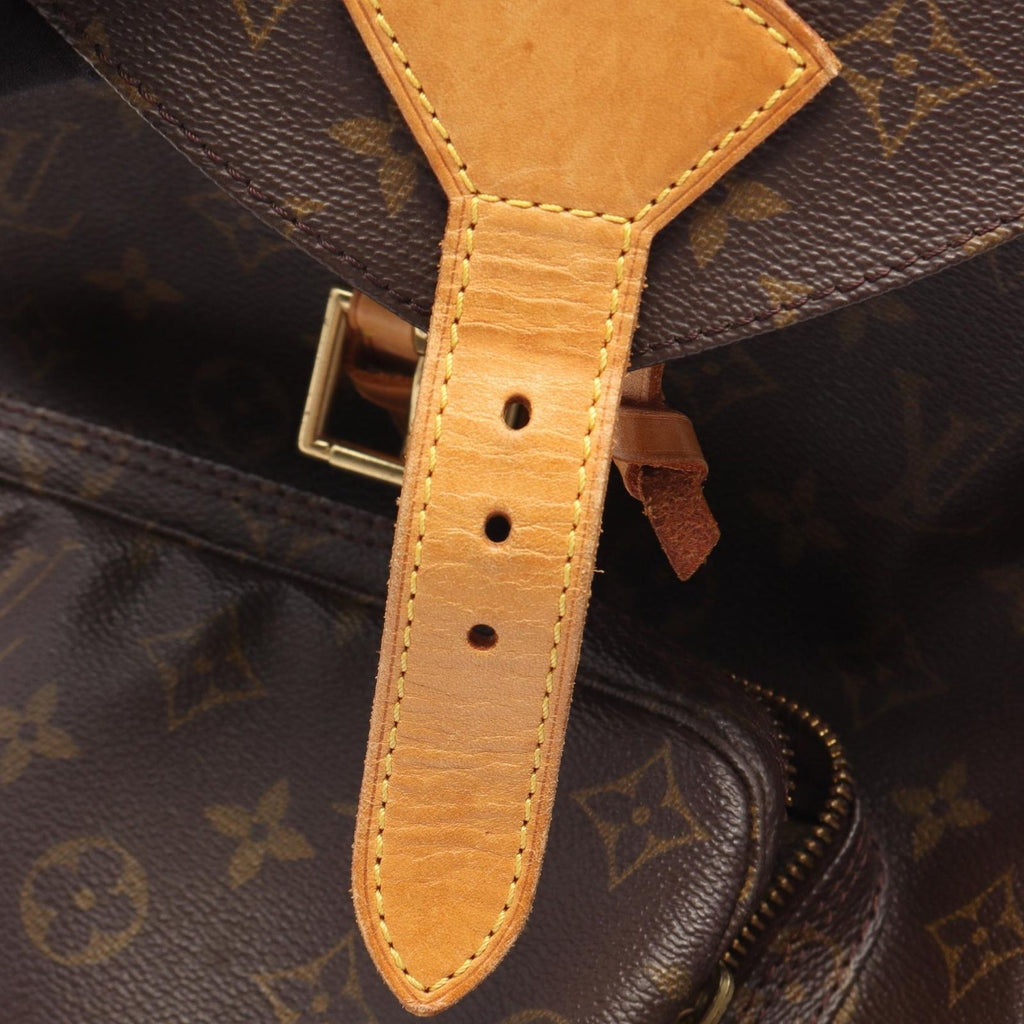 Louis Vuitton Backpack Montsouris GM Canvas Leather — view 7