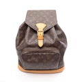 Louis Vuitton Backpack Montsouris GM Canvas Leather