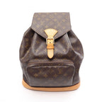 Louis Vuitton Backpack Montsouris GM Canvas Leather