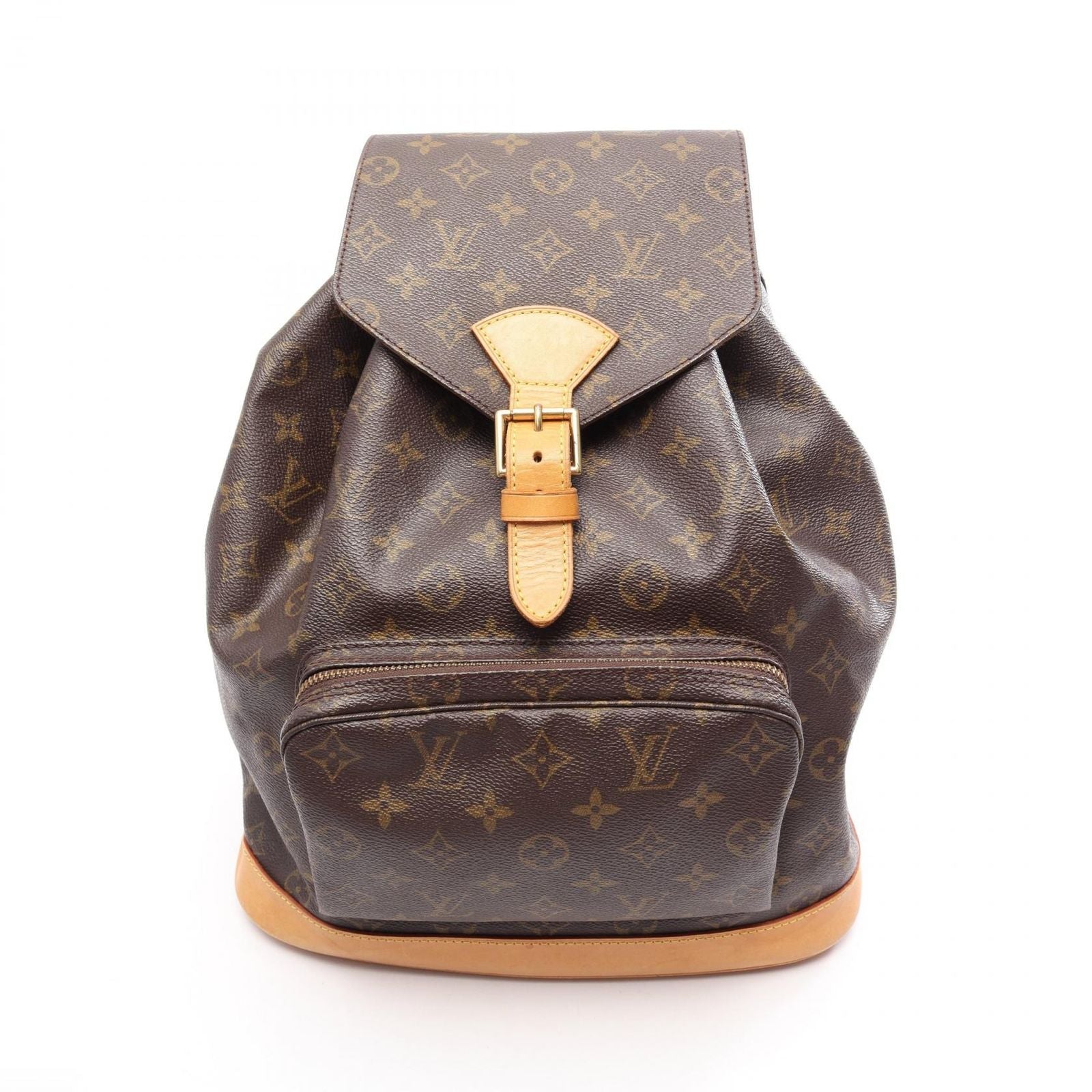 Louis Vuitton Backpack Montsouris GM Canvas Leather