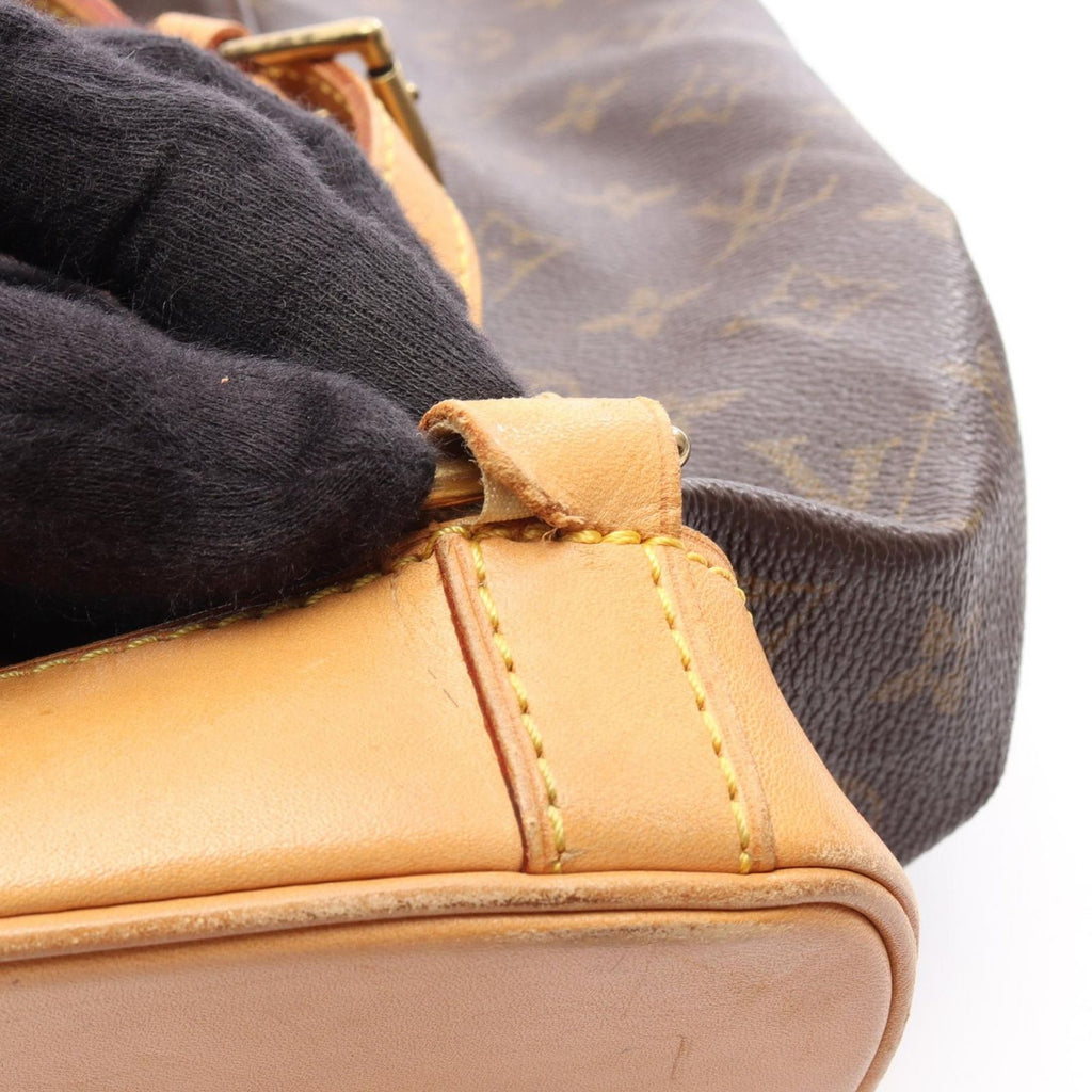 Louis Vuitton Backpack Montsouris GM Canvas Leather — view 6