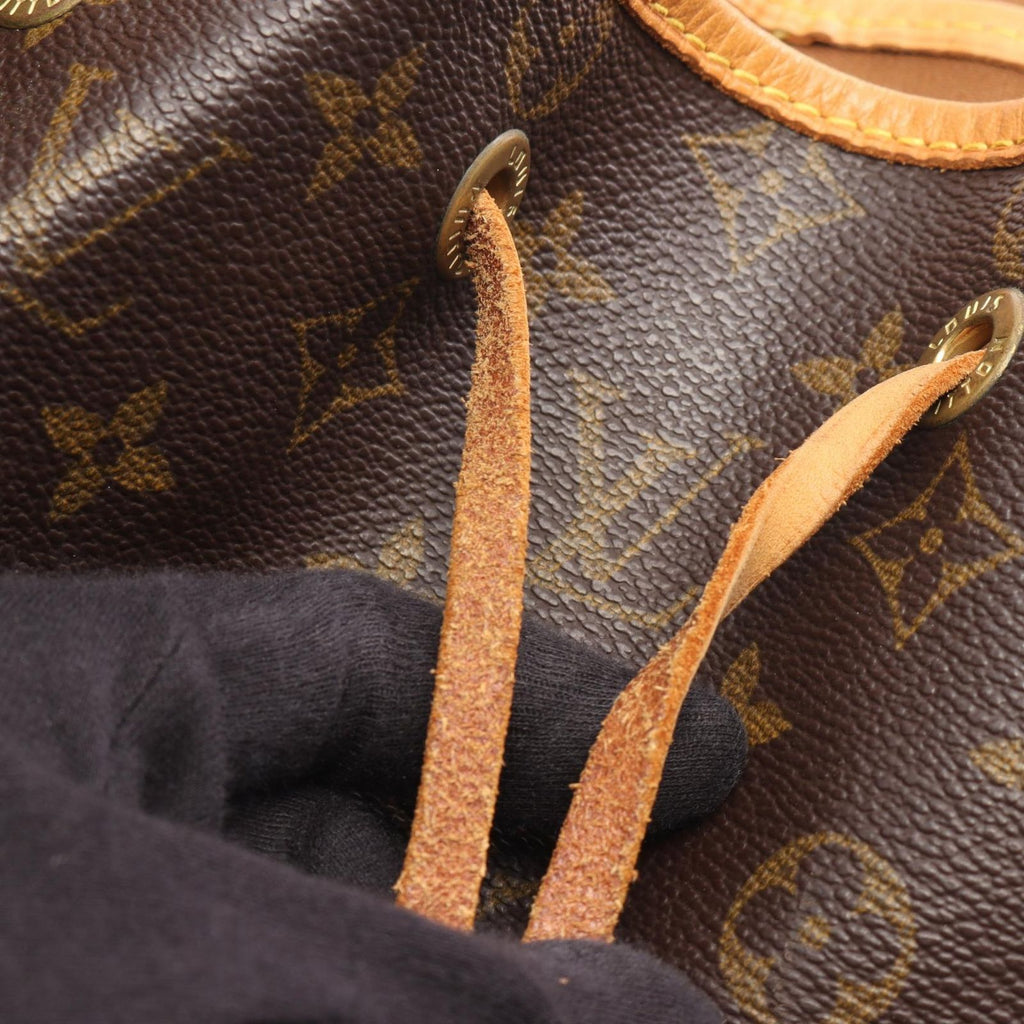 Louis Vuitton Backpack Montsouris GM Canvas Leather — view 8