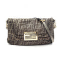 Fendi Shoulder Bag Zucca Bag Leather