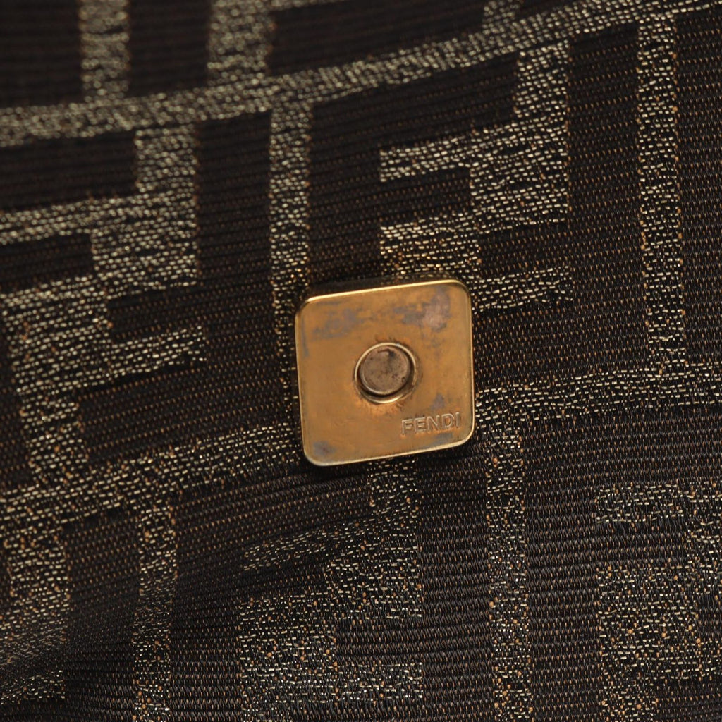Fendi Shoulder Bag Zucca Bag Leather — view 8