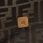 Fendi Shoulder Bag Zucca Bag Leather — view 8